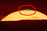 Саратовцу удалось заснять редкий «зеленый луч» с пика Пионеров